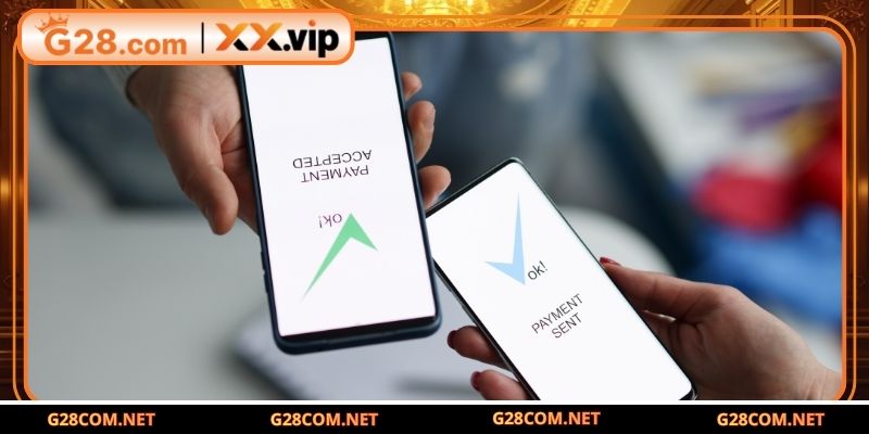 Thao tác chuyển khoản nhanh chóng và chính xác